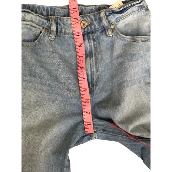 Kancan Women's High Rise Distressed Mom Jeans Size 1 - Picture 8 of 12